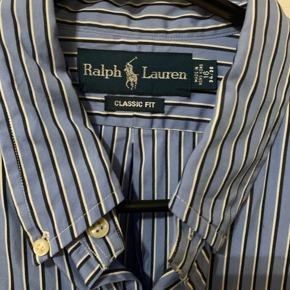 Ralph Lauren Striped Long Sleeve Button Down